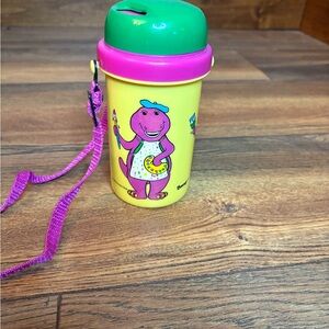 1992 vintage Barney thermos
